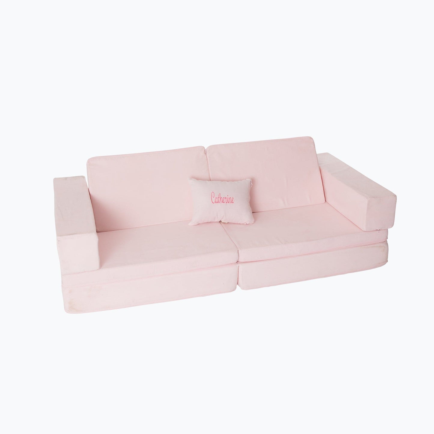 FoamOh! Nooknük Deluxe Play Couch Pink FoamOh Deluxe Play Sofa