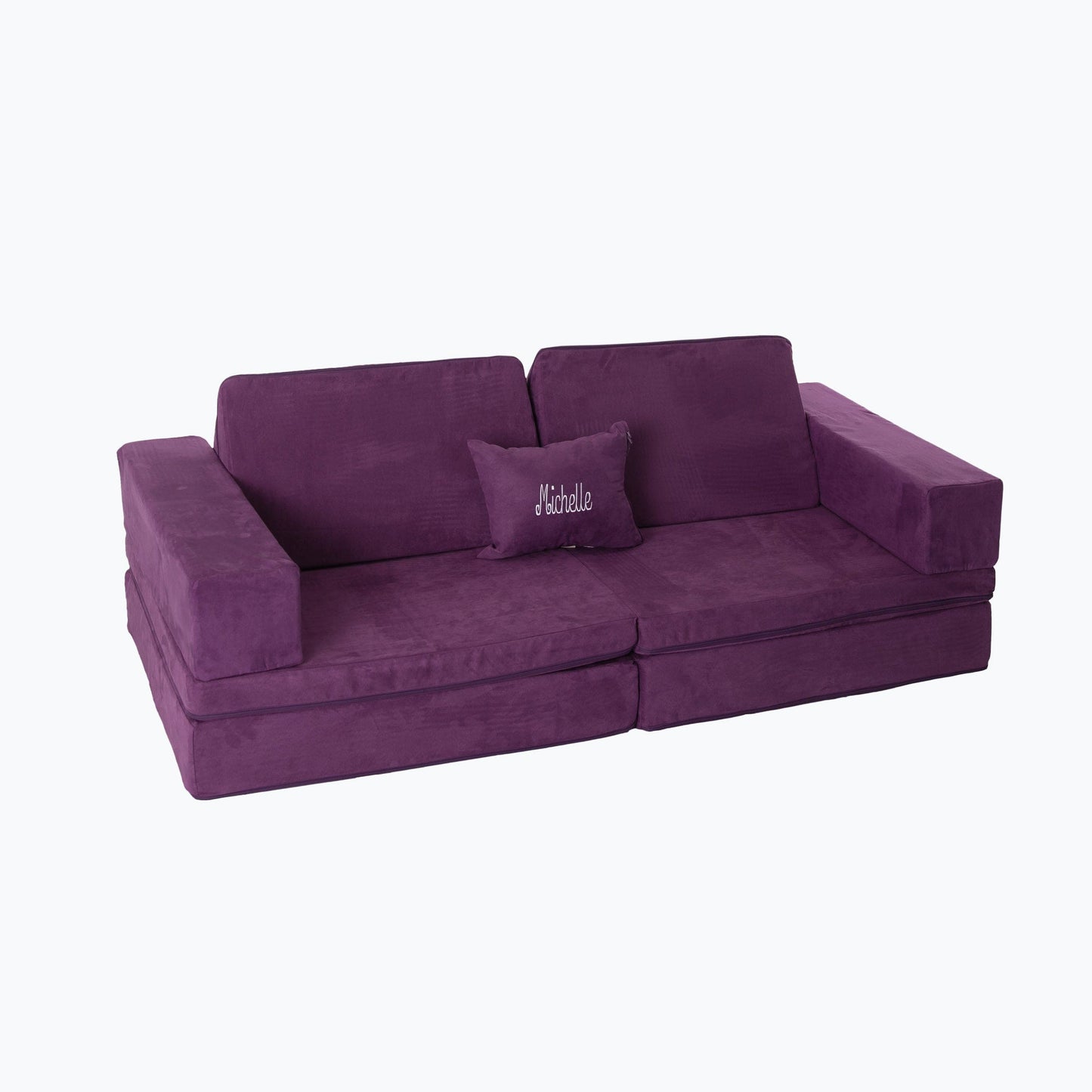 FoamOh! Nooknük Deluxe Play Couch Purple FoamOh Deluxe Play Sofa