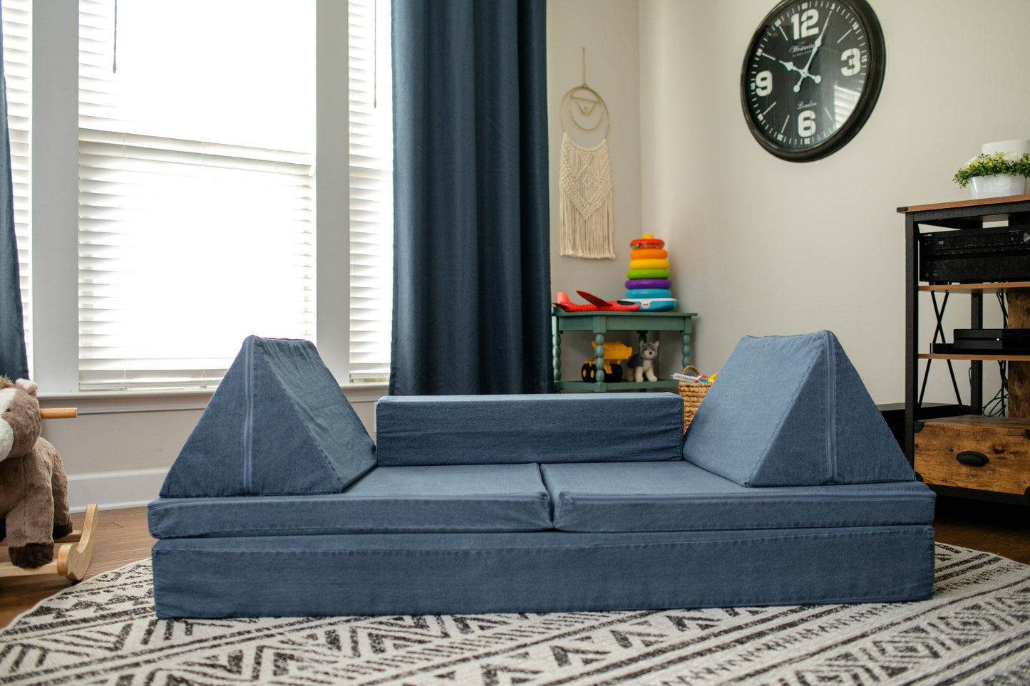 FoamOh! Nooknük Play Couch Denim FoamOh Play Sofa